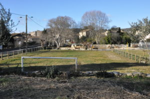 Le terrain de foot de Garrigues