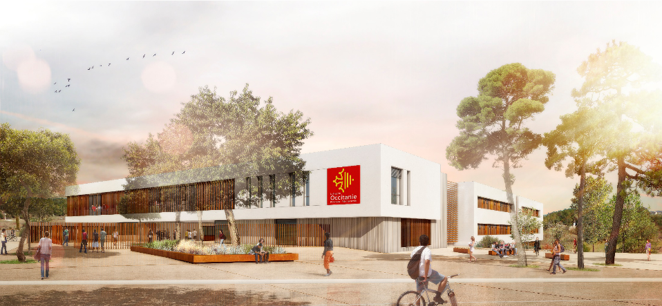 Futur lycée de Sommieres